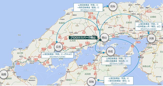 「プロロジスパーク岡山」開発予定地（6436）